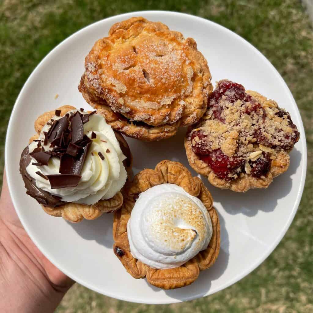 pies from Tiny Pies in Austin