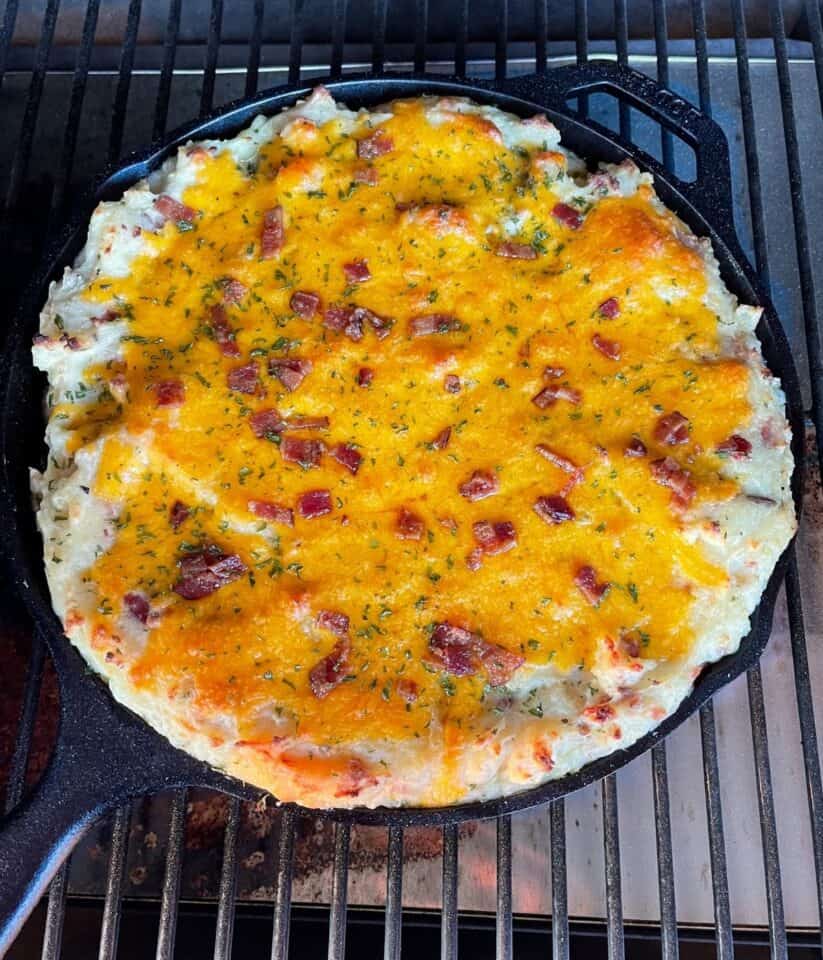 The Best Traeger Smoked Mashed Potatoes