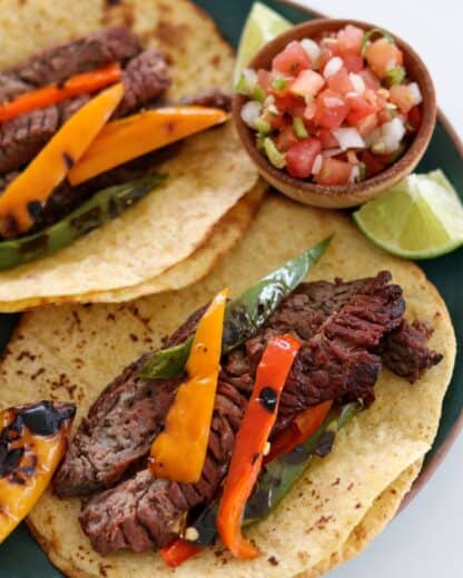 The Best Beef Fajitas on a Traeger Grill