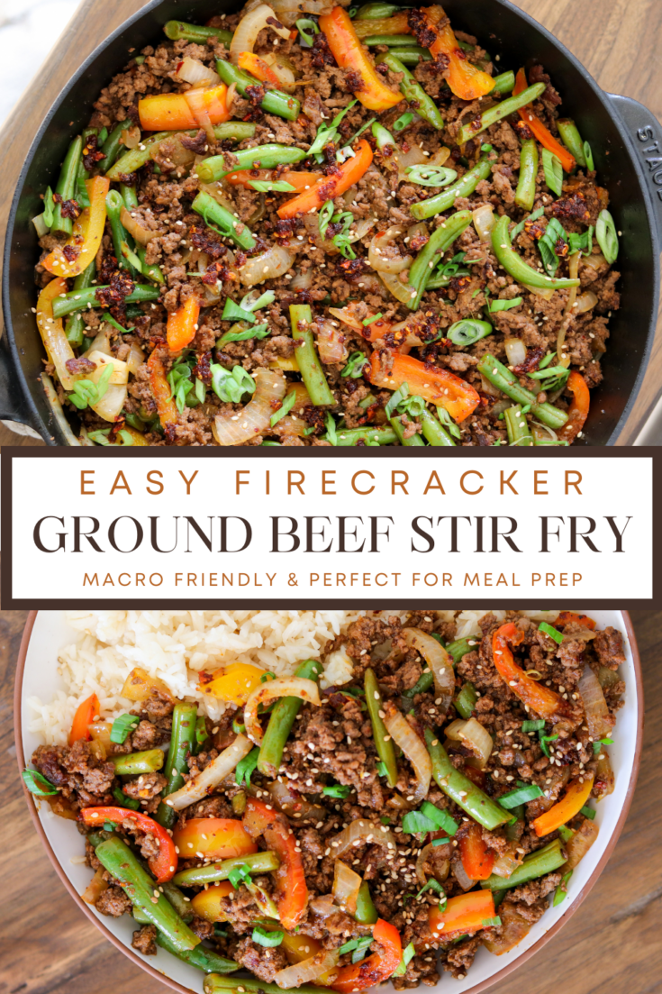 Easy 30-Minute Ground Beef Stir Fry with Fresh Vegetables - Oh Snap Macros