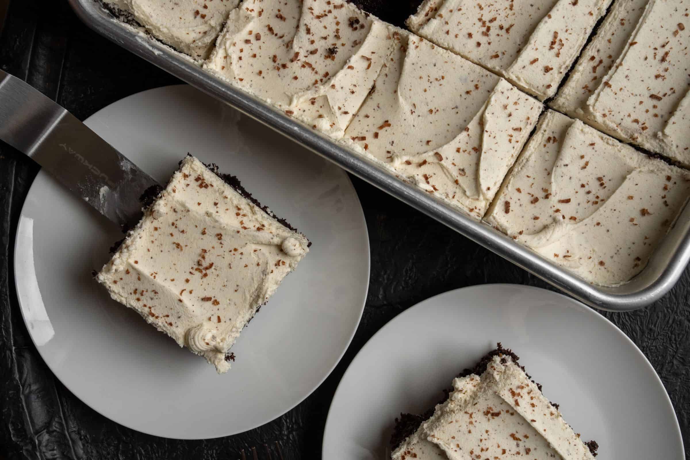 Chocolate Sheet Cake With Brown Butter Frosting Recipe