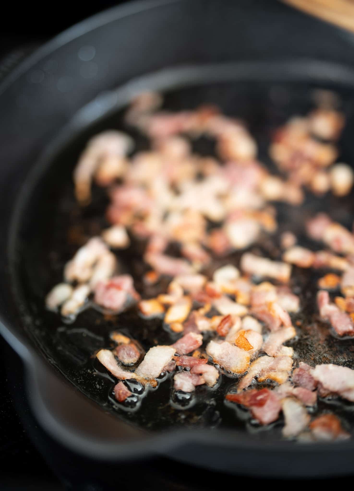 Bacon Cheeseburger Ground Beef Pasta Skillet