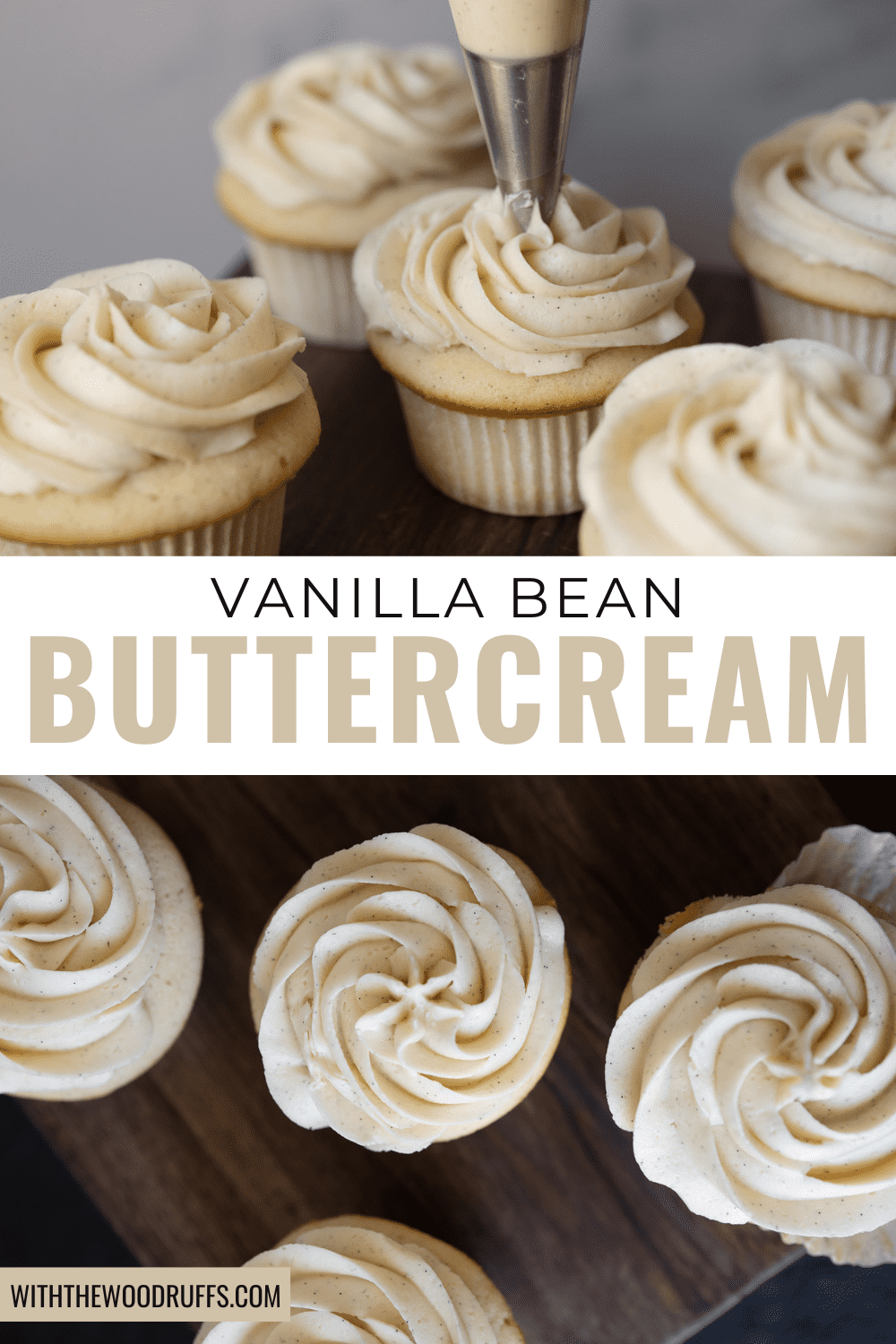 Vanilla Bean Buttercream - With the Woodruffs