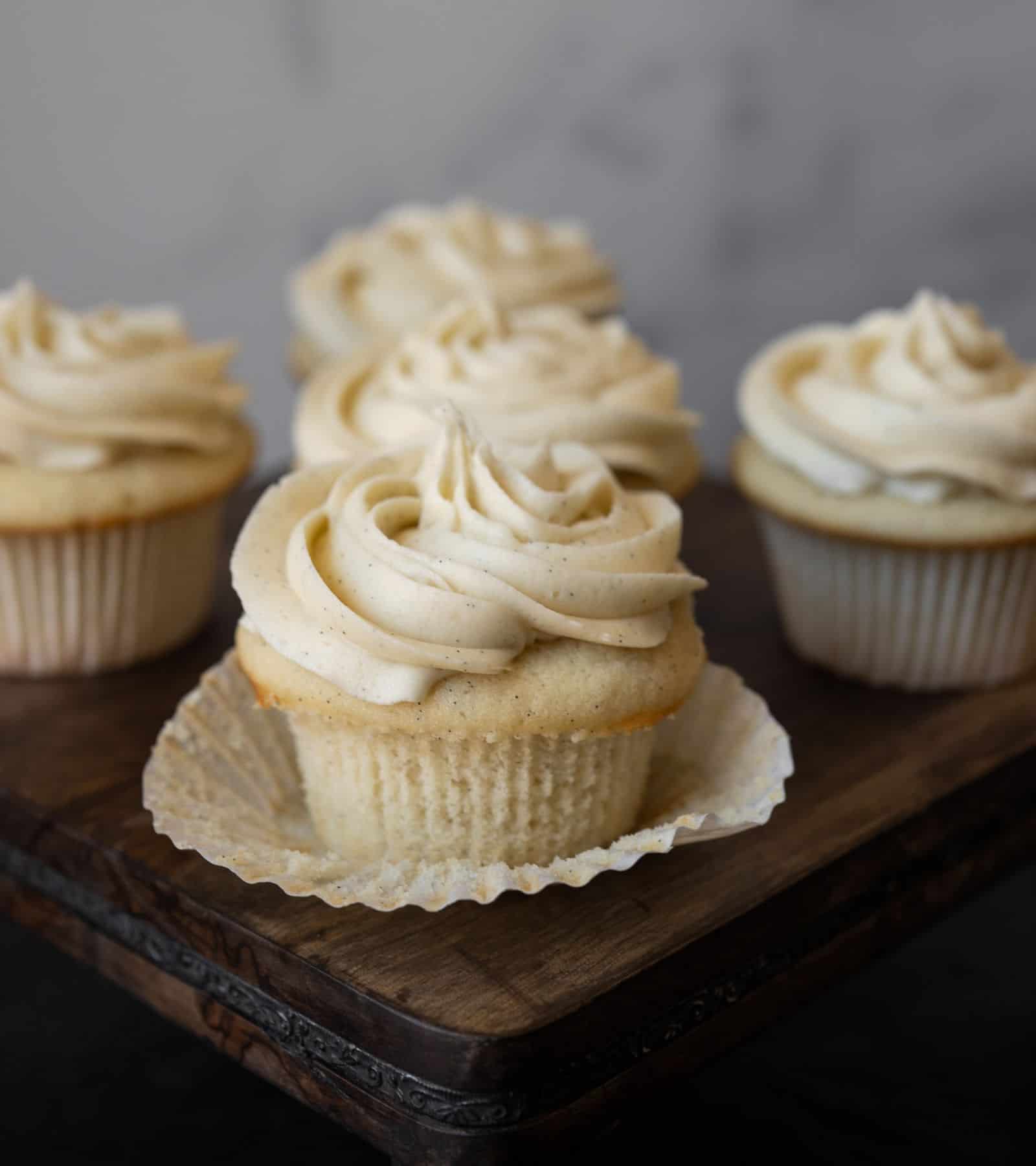 Air Fryer Vanilla Cupcakes - Fork To Spoon