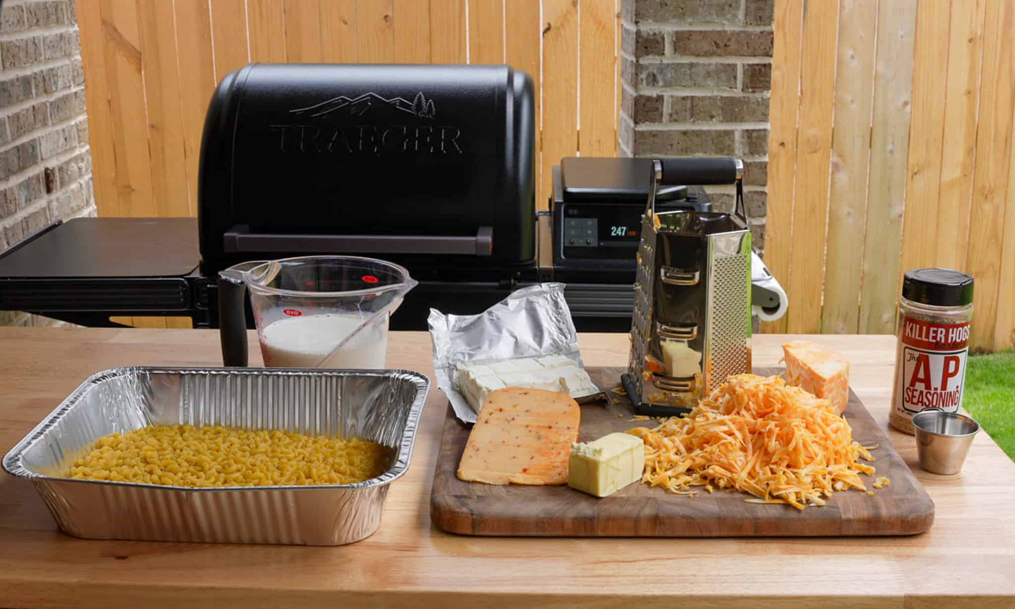 Our Ultimate Traeger Smoked Mac and Cheese